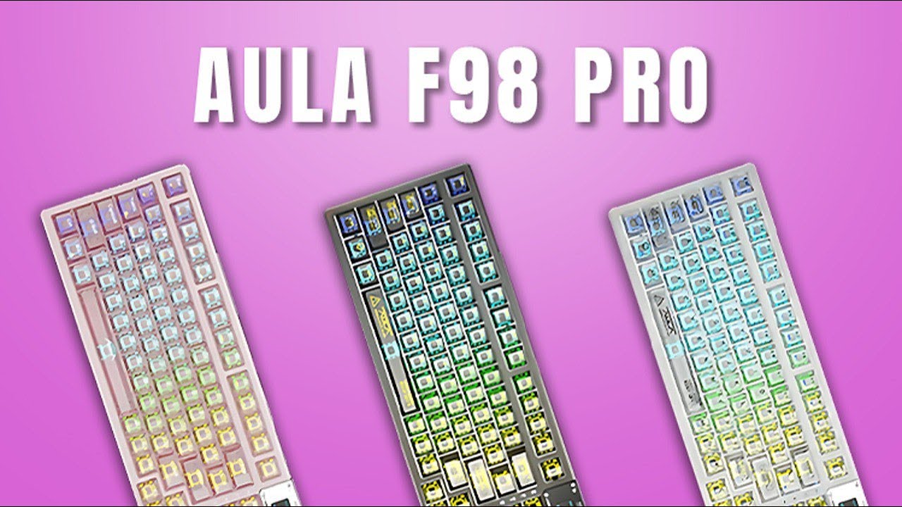 Aula F98 Pro Wired/Wireless RGB Mechanical Gaming Keyboard