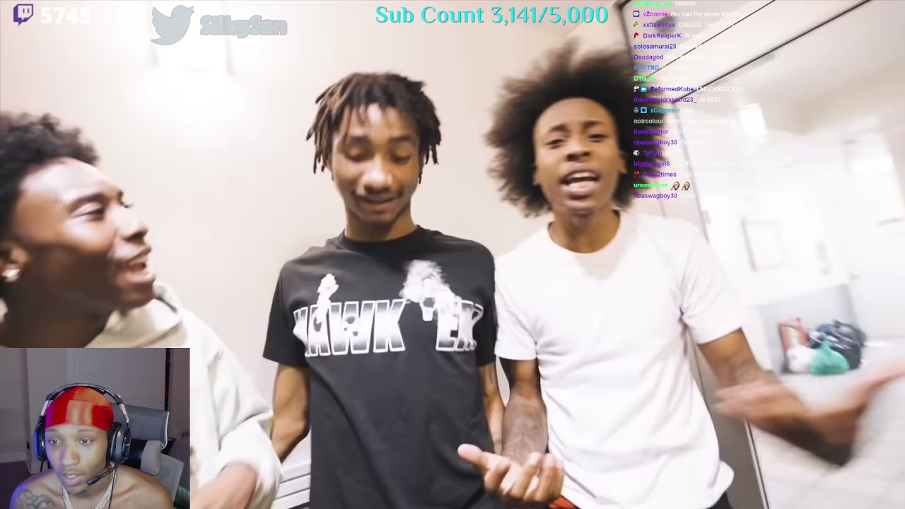 Silky Reacts To CHII WVTTZ x SWERVO FLOCCA - FLOCKING 4 BRO ( shot by KLO Vizionz )