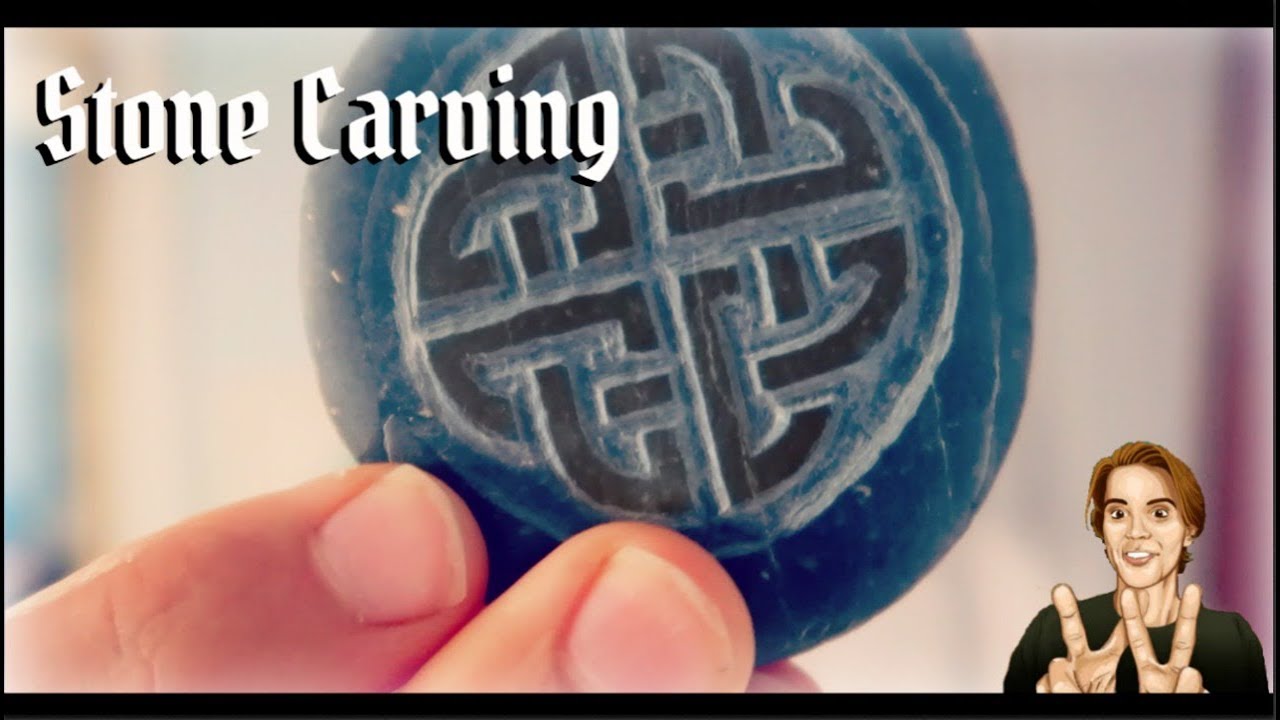 Celtic Rock Carving - Vagabond Crafts