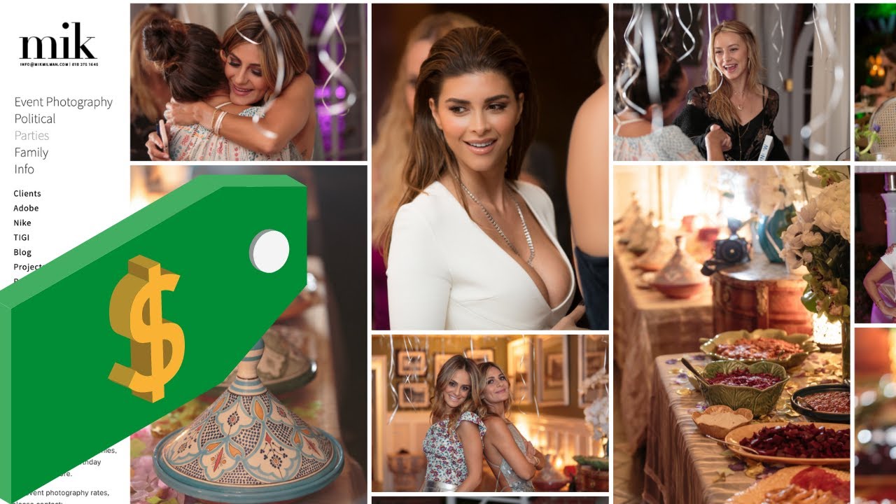 How to Price Event Photography