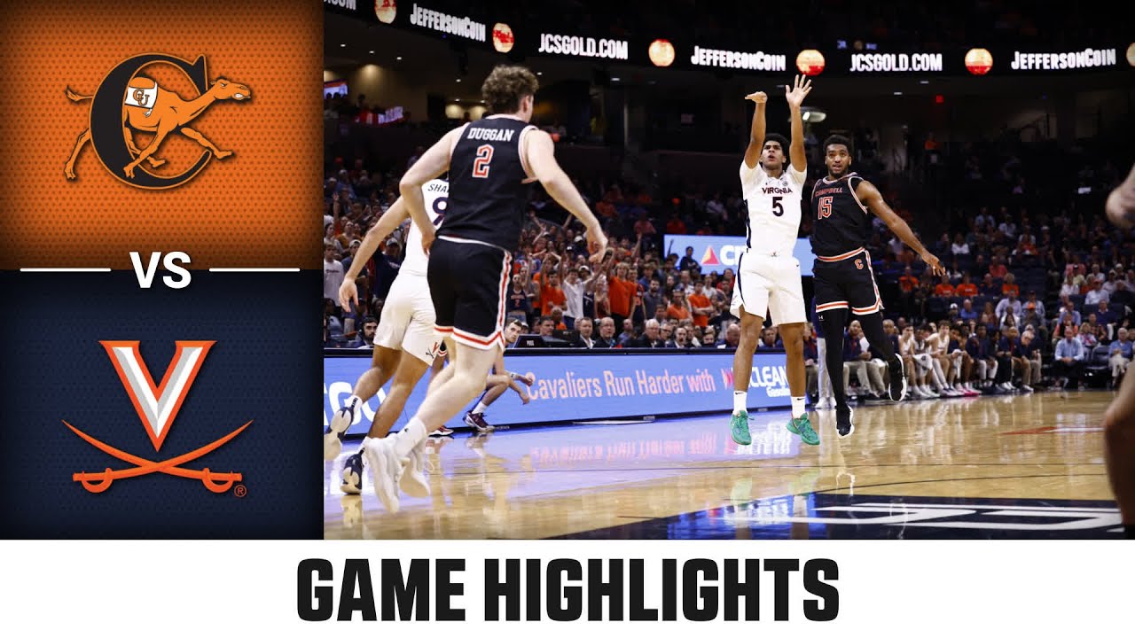Campbell vs. Virginia Game Highlights | 2024-25 ACC Men’s Basketball