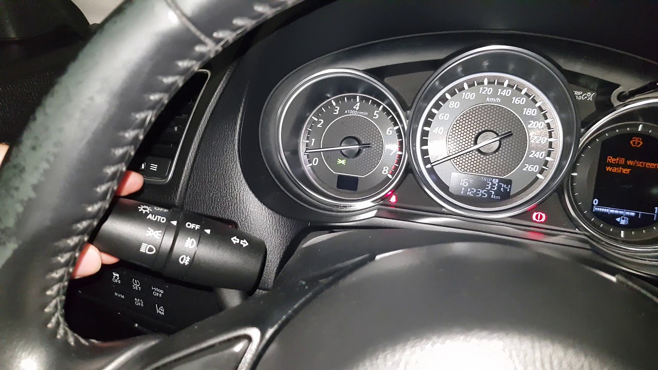 Mazda 6 2013 Hidden Functions , ukryte funkcje , Coming home , automatyczne ryglowanie drzwi