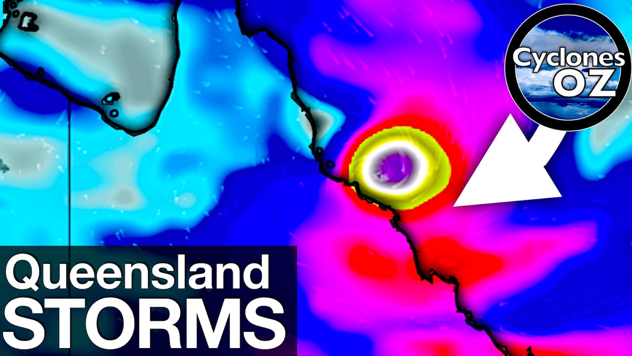 Australia: Severe Thunderstorms for Queensland and Coral Sea Tropical Low Developing