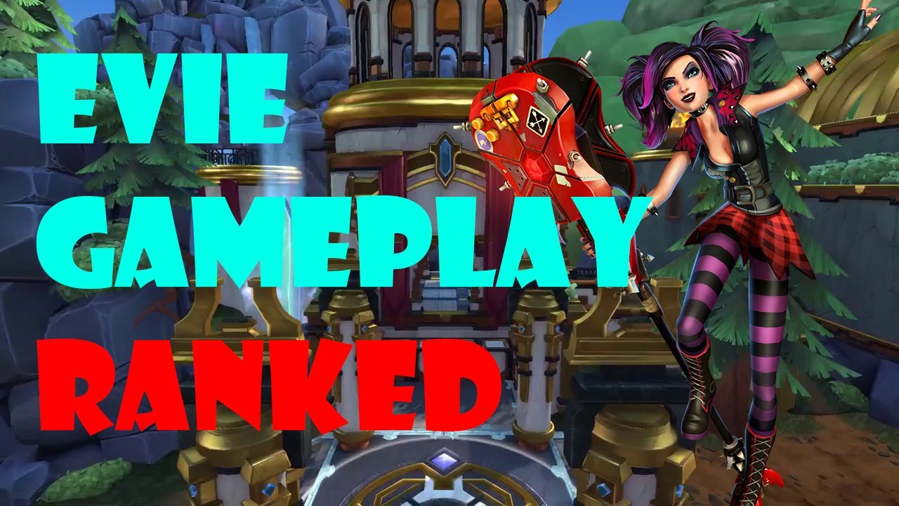 Paladins Evie ranked gameplay - still alive