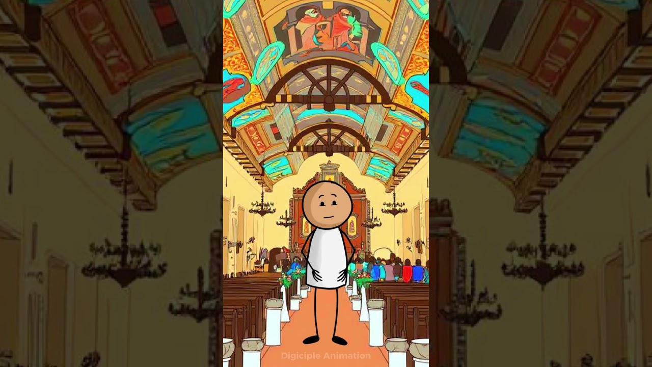 Jesus vs. Demons: The Day the Pigs Ran!  #catechism #gospel #inspiration  #jesus #animation