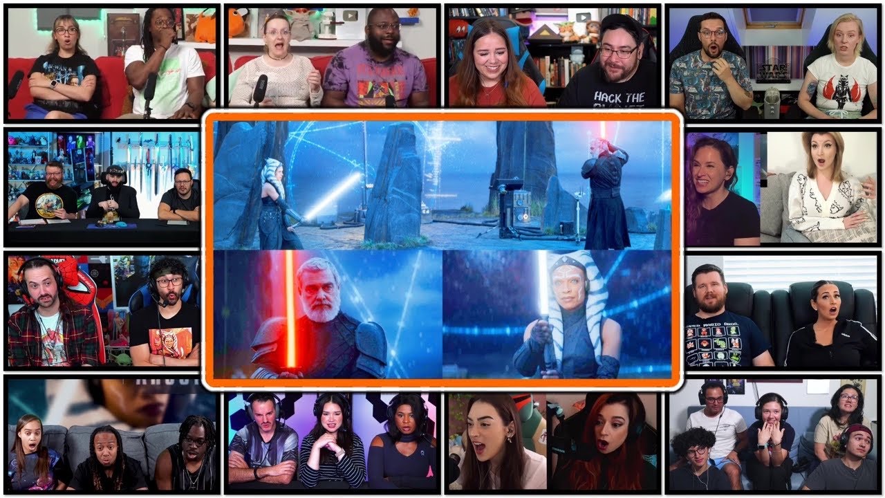 Star Wars Fans React To AHSOKA VS BAYLAN 1ST FIGHT | Ahsoka Ep 4 AHSOKA MEETS BAYLAN Reaction Mashup