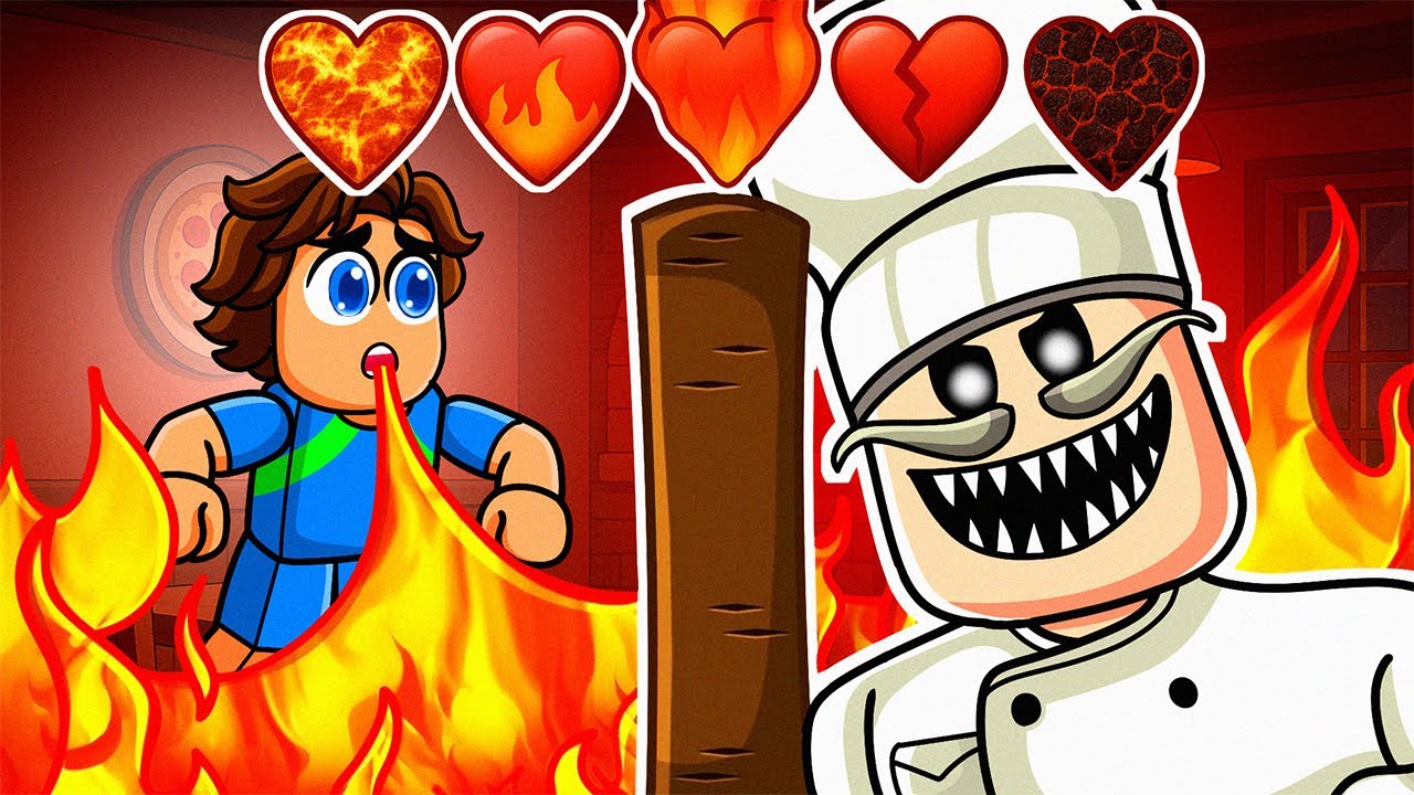 Roblox'ta PAPAS PİZZA'DAN KAÇIYORUZ ama ÖZEL KALPLERLE! ❤️🔥