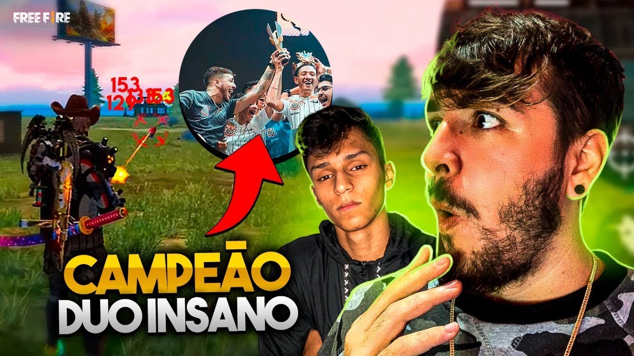 22 KILL NOBRU APELÃO, DUO INSANA NO FREE FIRE!!!
