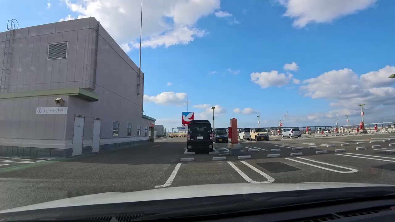 [ 4K ]【イトーヨーカドー 明石店】の立体駐車場に入ってみました。I entered the multi-story parking lot at Ito Yokado Akashi store.