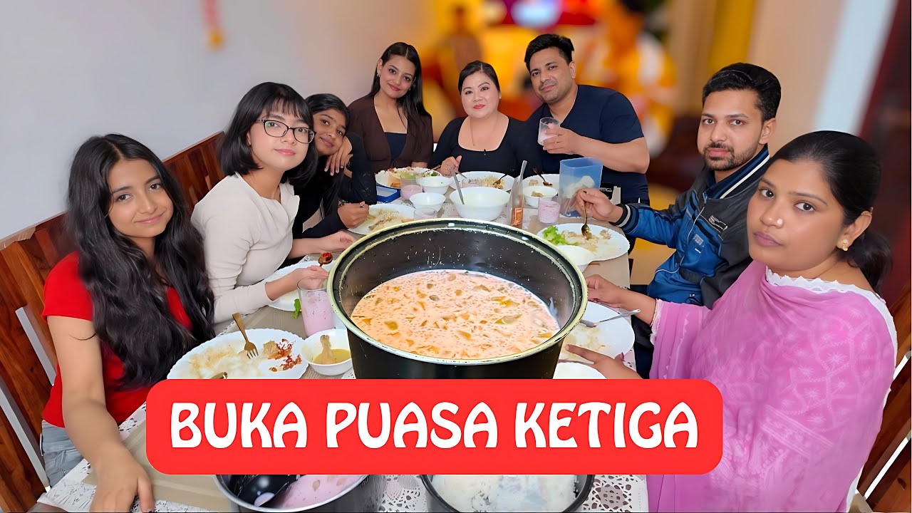 Buka Puasa Ketiga Bersama Keluarga India‼️Masak Opor Ayam‼️