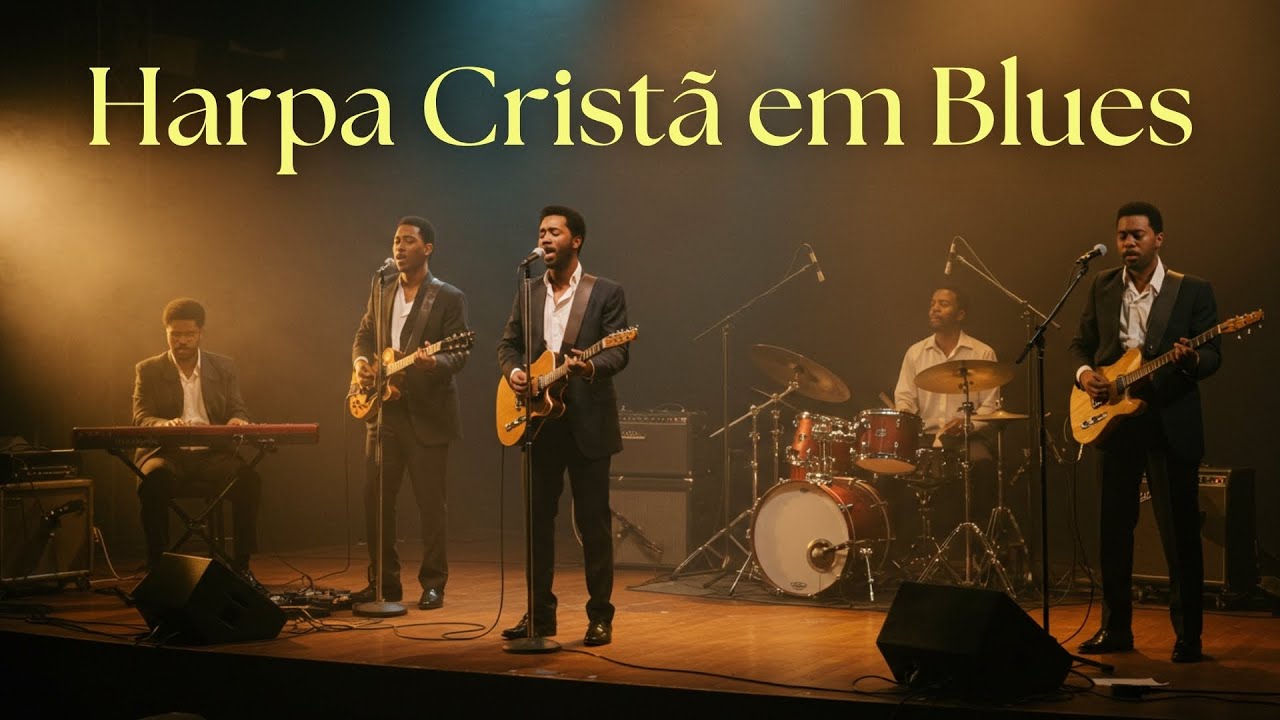 30 minutos que mudarão o seu dia | Harpa Cristã em Blues | A paz de Deus com hinos que tocam a alma