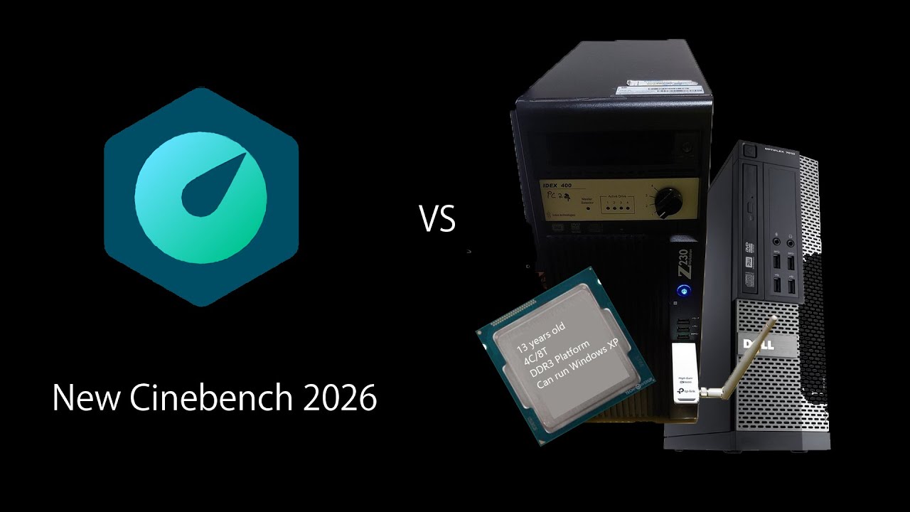 New Cinebench 2026 benchmark vs 13 years old CPU, will it run? 当最新Cinebench 2026 跑分遇上10多年前的超古代CPU