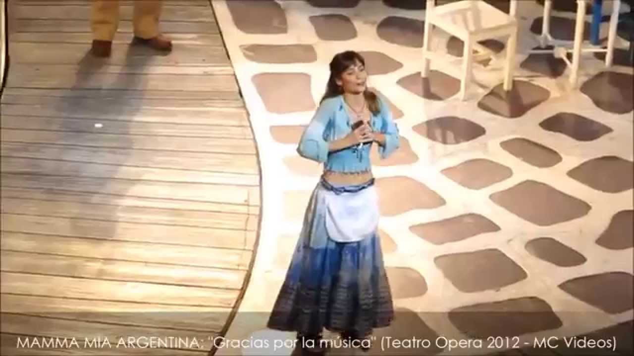 MAMMA MIA en ARGENTINA: Gracias por la Música (Abril 9 2012, Teatro Opera Citi)