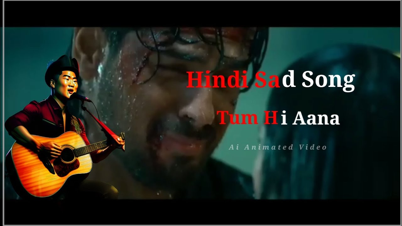 Hindi Sad Song | Tum Hi Aana | Ai Animated Video | #song #ytsong #trendingsong #JubinNautiyal