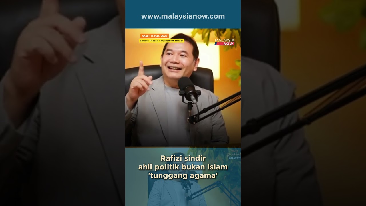Rafizi sindir ahli politik bukan Islam 'tunggang agama' | 15 Mac 2026
