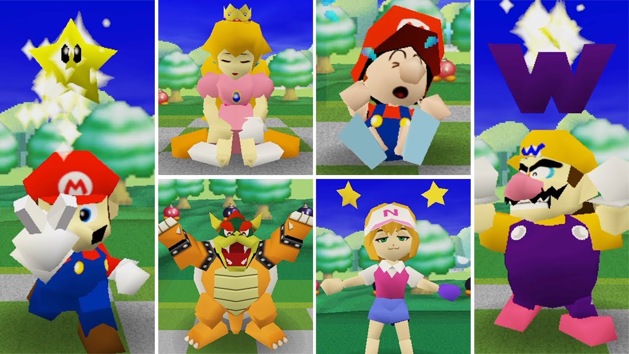 マリオゴルフ【64】スコアモーション集 まとめ (スーパーラッシュ発売記念)