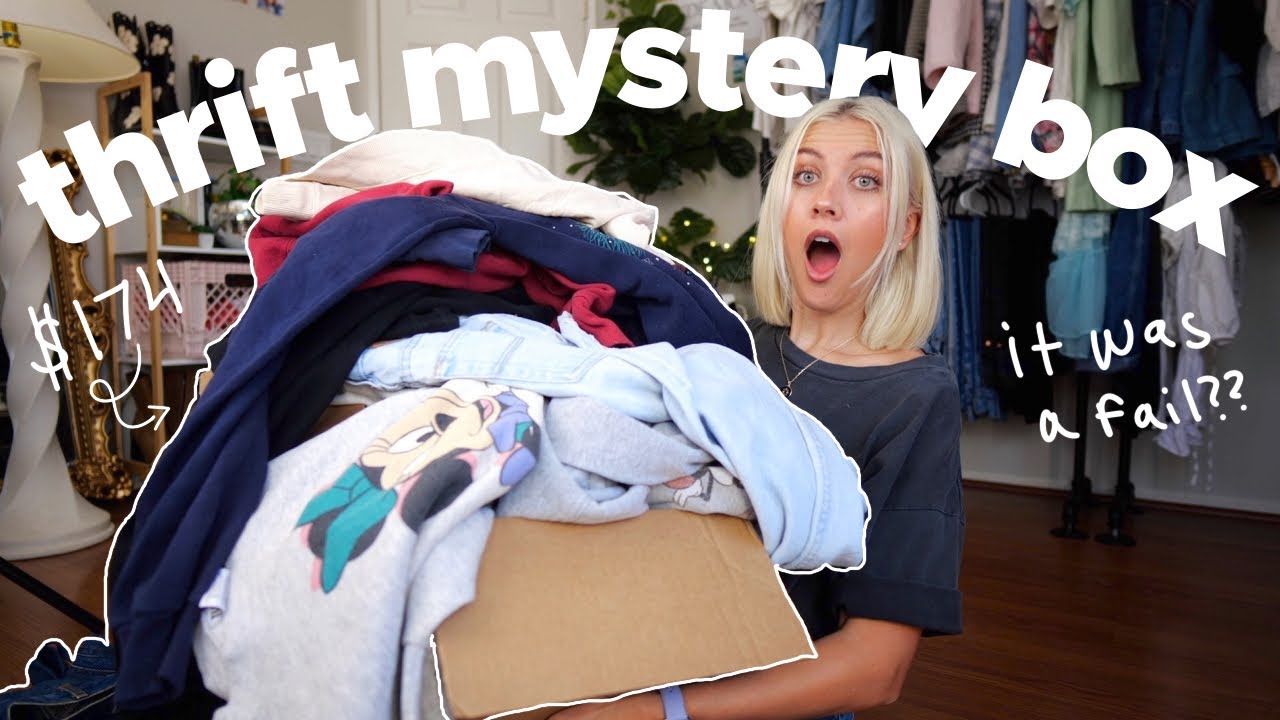 I spent $174 on a thrift store mystery box and it was just kind of okay 🤷🏼‍♀️