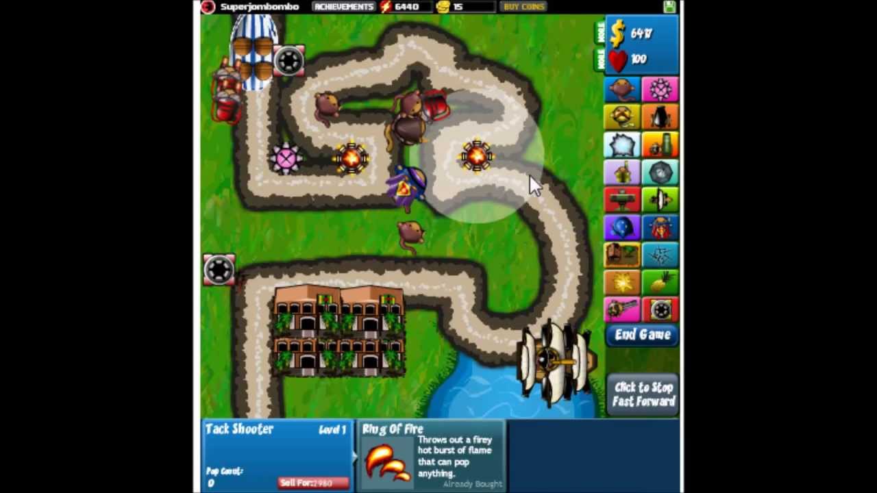Ретро-серия Эпизод 16 &mdash; BTD4 &mdash; Уровень 4 Сложно