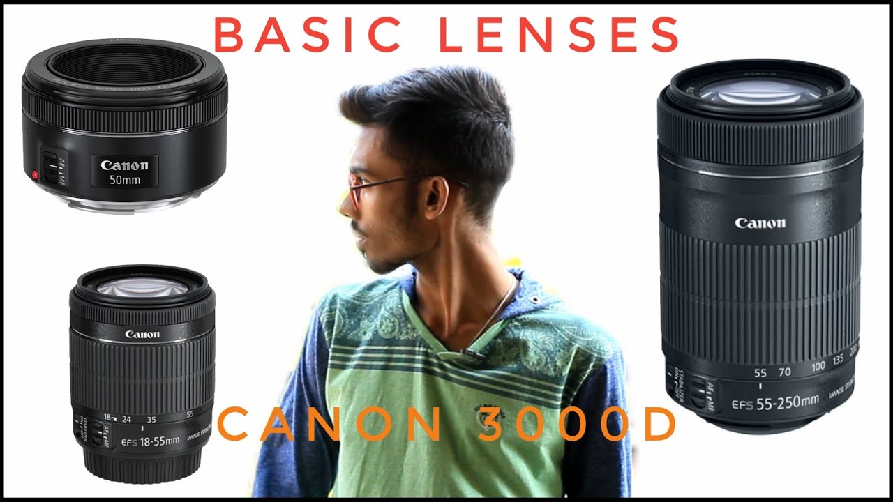 Best Lense for canon  3000d | Lens for beginner photographers | Lens for Canon 3000D in 2020 |