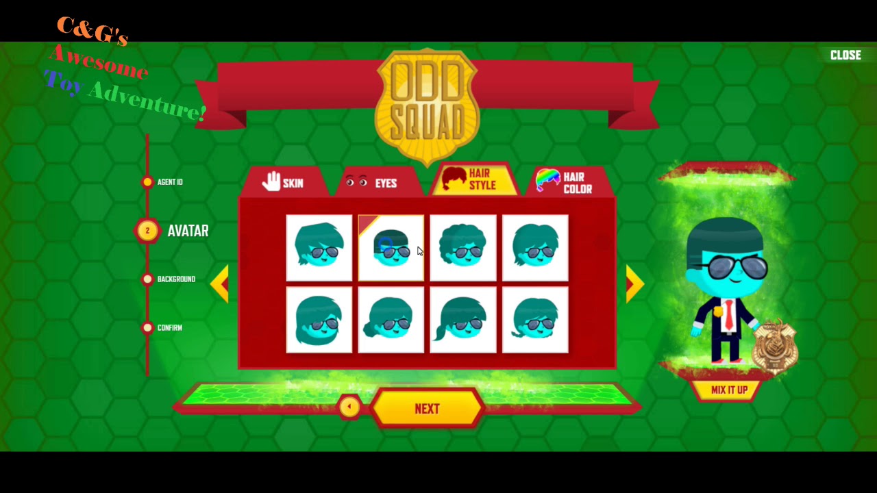 Odd Squad Create an Agent game! Create your own odd squad agent! Odd Squad PBS Kids!