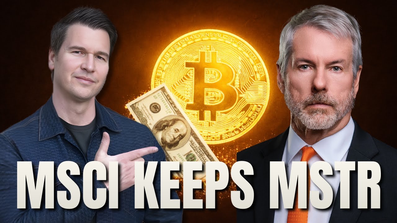 BREAKING: MSCI Keeps MSTR &mdash; BMNR Loads ETH &mdash; Tariff Reversal Odds Surge