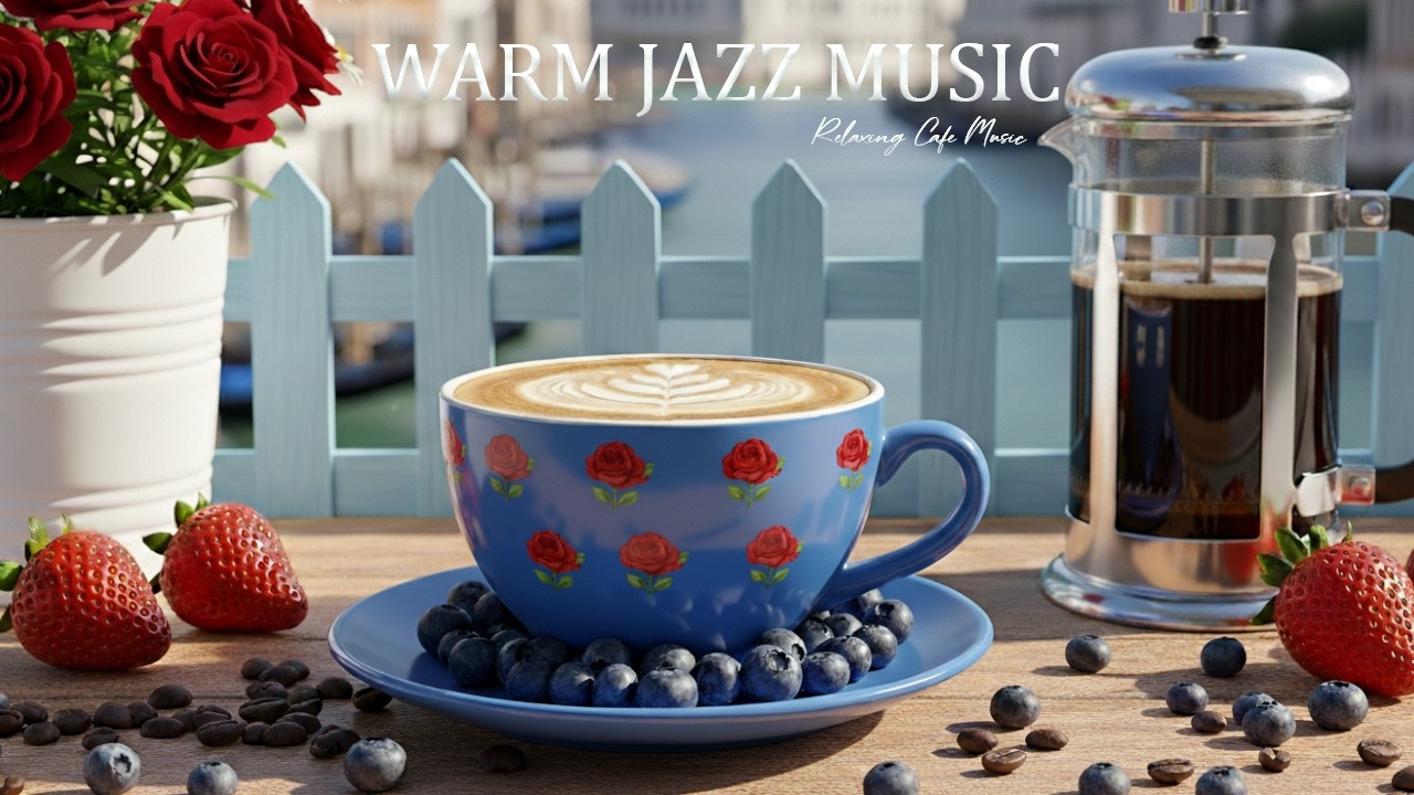 Warm Jazz Music ☕ Bossa Nova instrumental for Studying, Great Moods & Happy Moods