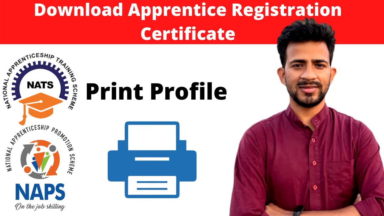 how to download apprenticeship registration certificate | NAPS Registration Certificate Download