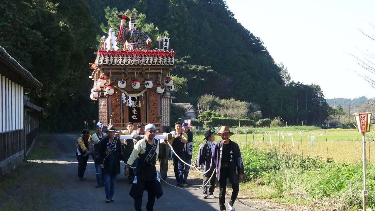 掛川原田まつり2024　日曜日　桑地　勝桑社引き廻し