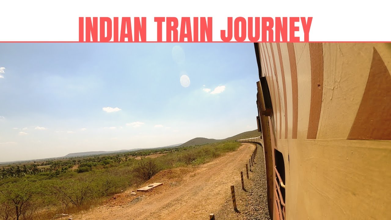 Incredible Indian Train Journey Over Mountain