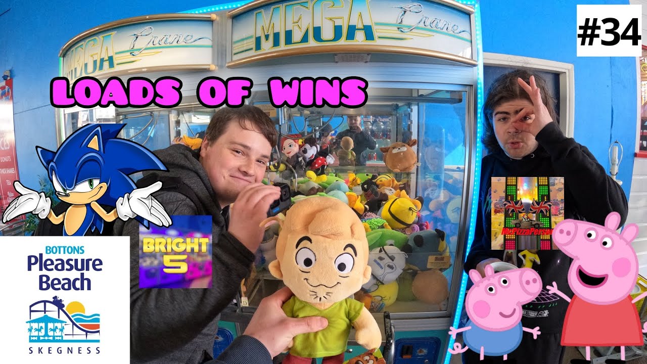 Claw Machines UK Episode #34 | Skegness Pleasure Beach | Cheeky EX1’s