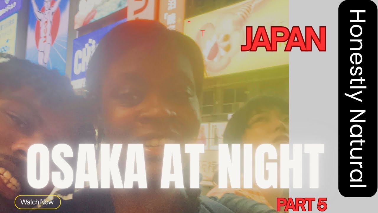 Osaka at Night 🇯🇵 | Dotonbori Cruise, Rainy Streets & Japanese BBQ