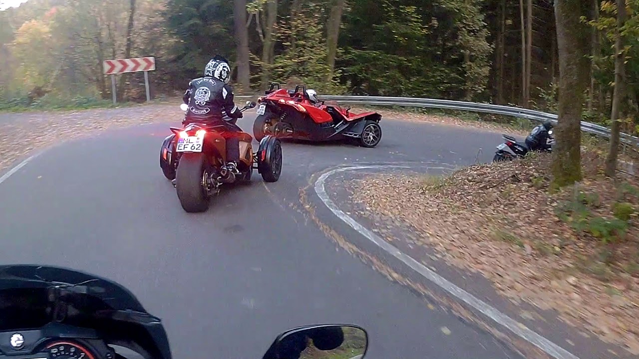 Vom Rhein Weser Turm zum Märchenwald mit Can an Spyder F3-S RSS RS und Polaris Slingshot