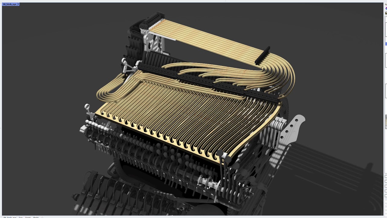 marble machine x - flatform marble lanes/divider Rev 04