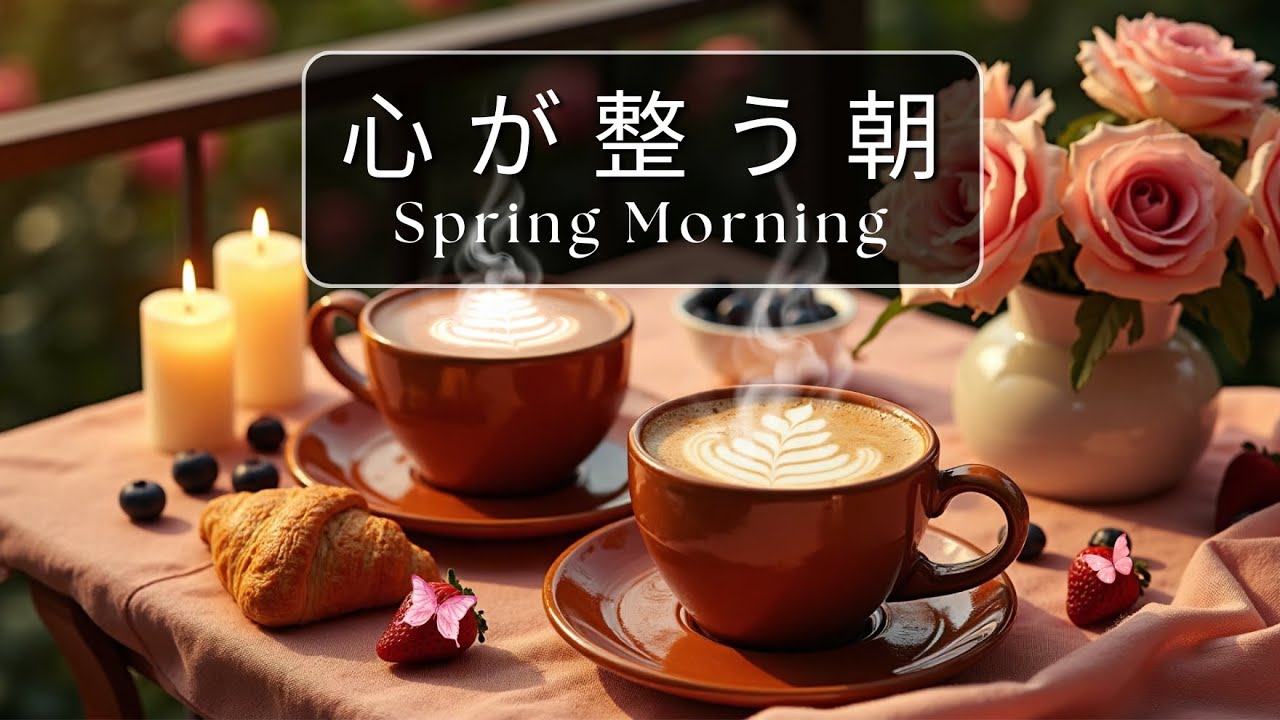 【季節を感じるカフェBGM】春の訪れとやさしい朝ジャズ ☕｜Relaxing Jazz & Bossa Nova