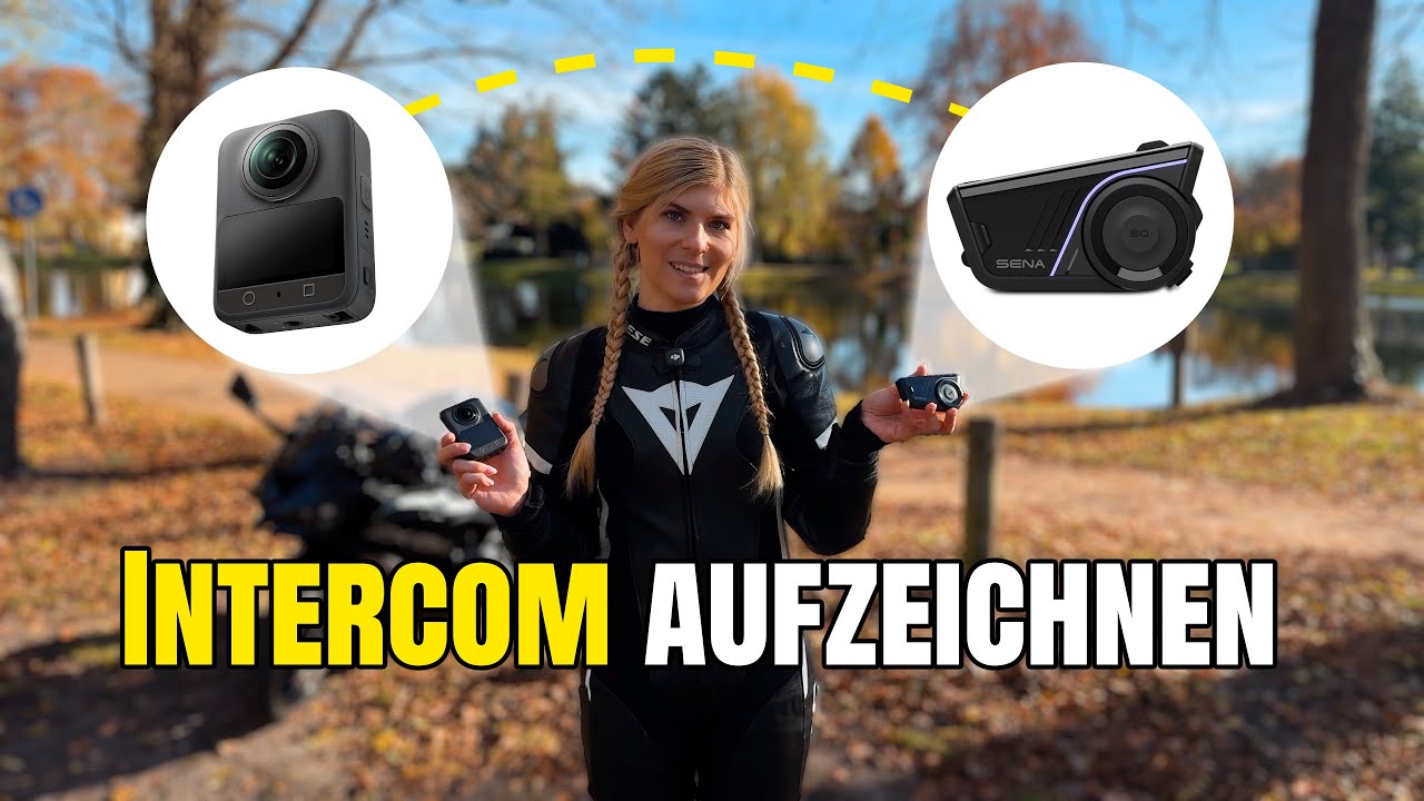 Sena Intercom mit 360° Kamera aufnehmen 🎥🚀