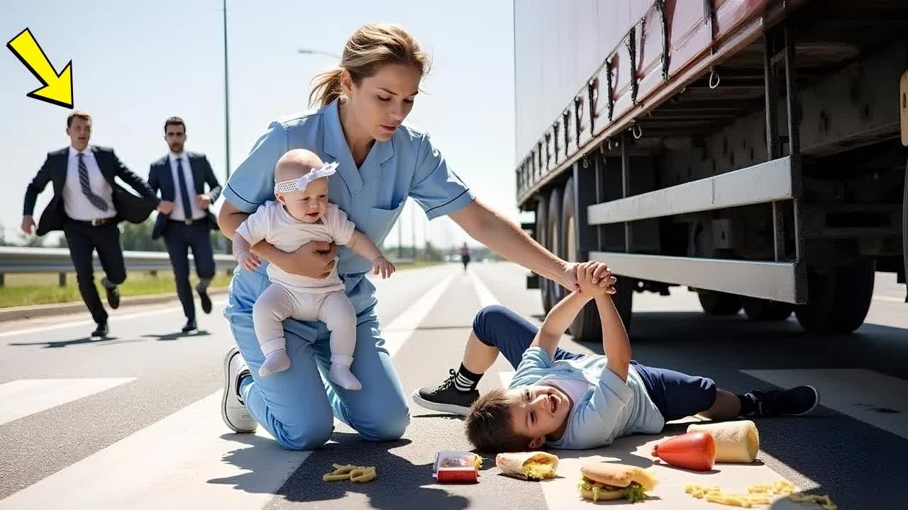 Niemand hilft dem Millionärssohn, bis ein armes Dienstmädchen mit Baby ihn rettet