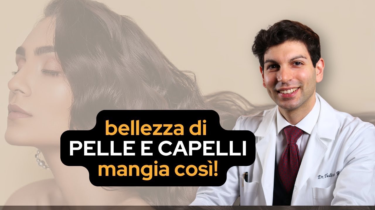 Alimentazione per la bellezza di pelle e capelli