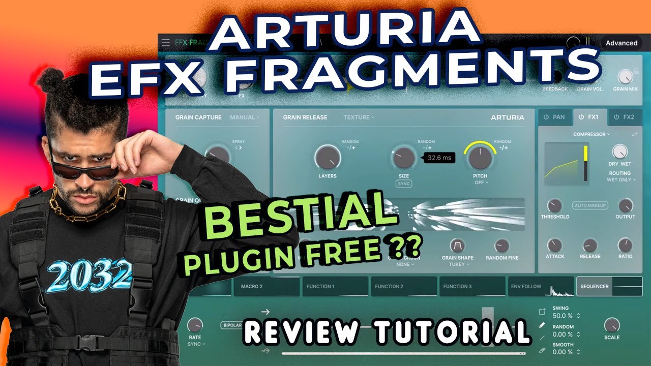 Arturia EFX FRAGMENTS Review en Español PLUGIN GRANULAR / PLUGIN FREE GRATIS