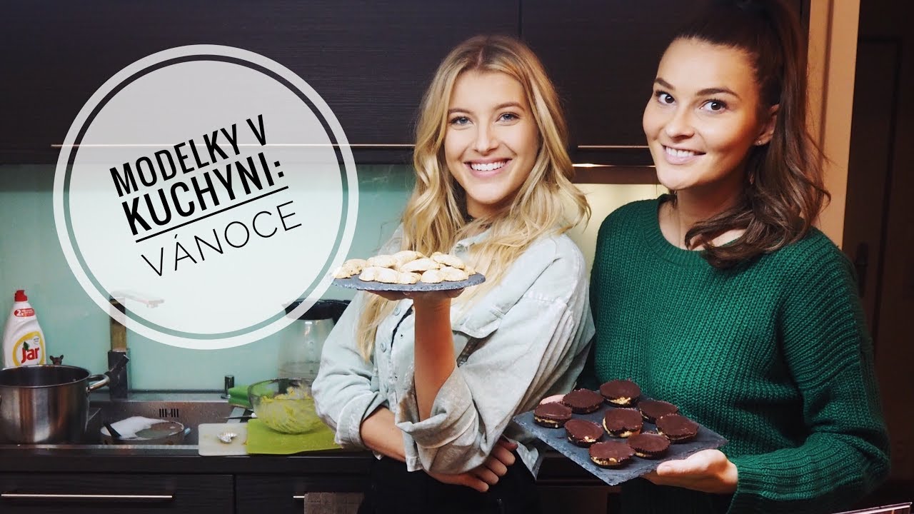 Modelky v kuchyni: Zdravé cukroví a avokádovo-bramborový salát | Jitka Nováčková