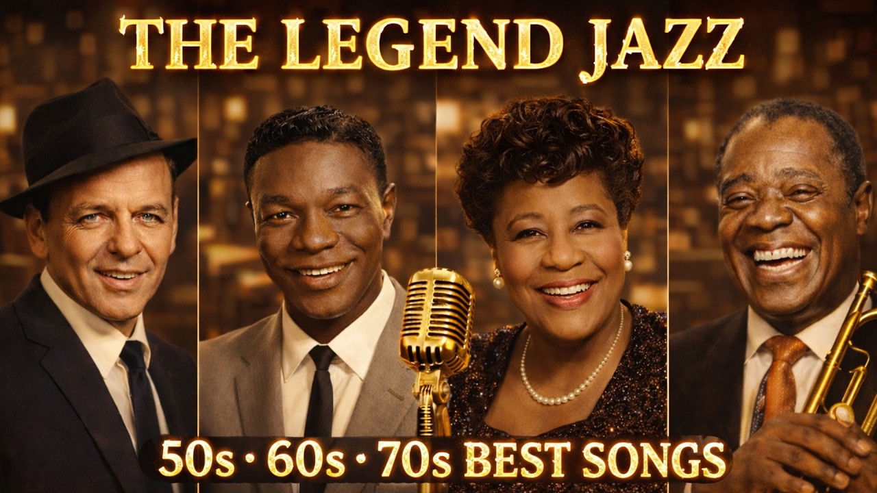 Best Old Song Of The 50's 60's 70's: Frank Sinatra, Nat King Cole | Vintage Jazz Night