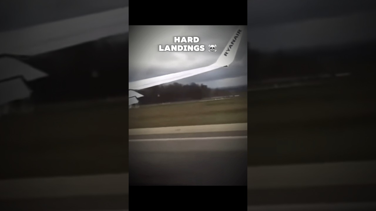 That Ryanair hard landing though ☠ 😭😂