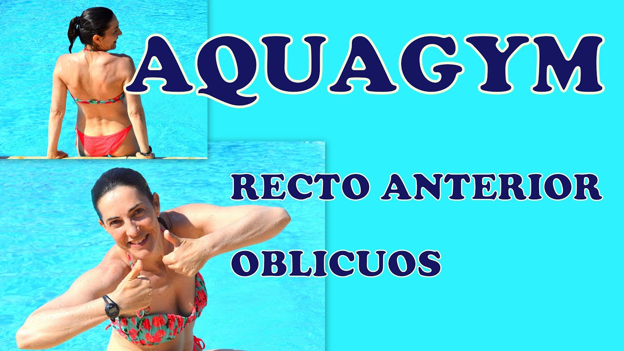 EJERCICIOS ACUATICOS, tres ejercicios para tonificar abdomen.