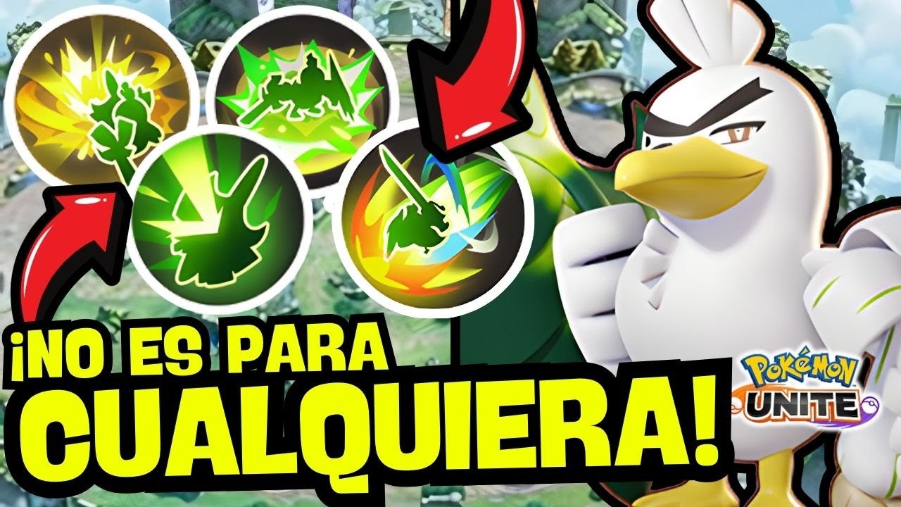 😲El GAMEPLAY de Sirfetch’d REVELA ALGO PREOCUPANTE ¡NO LO VA DOMINAR CUALQUIERA¡ | Pokemon Unite