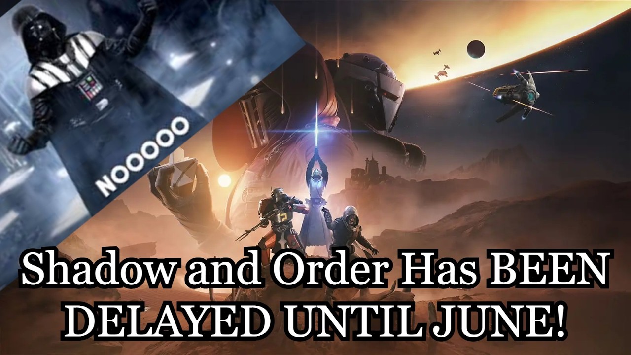Shadow and Order Has BEEN DELAYED UNTIL JUNE!