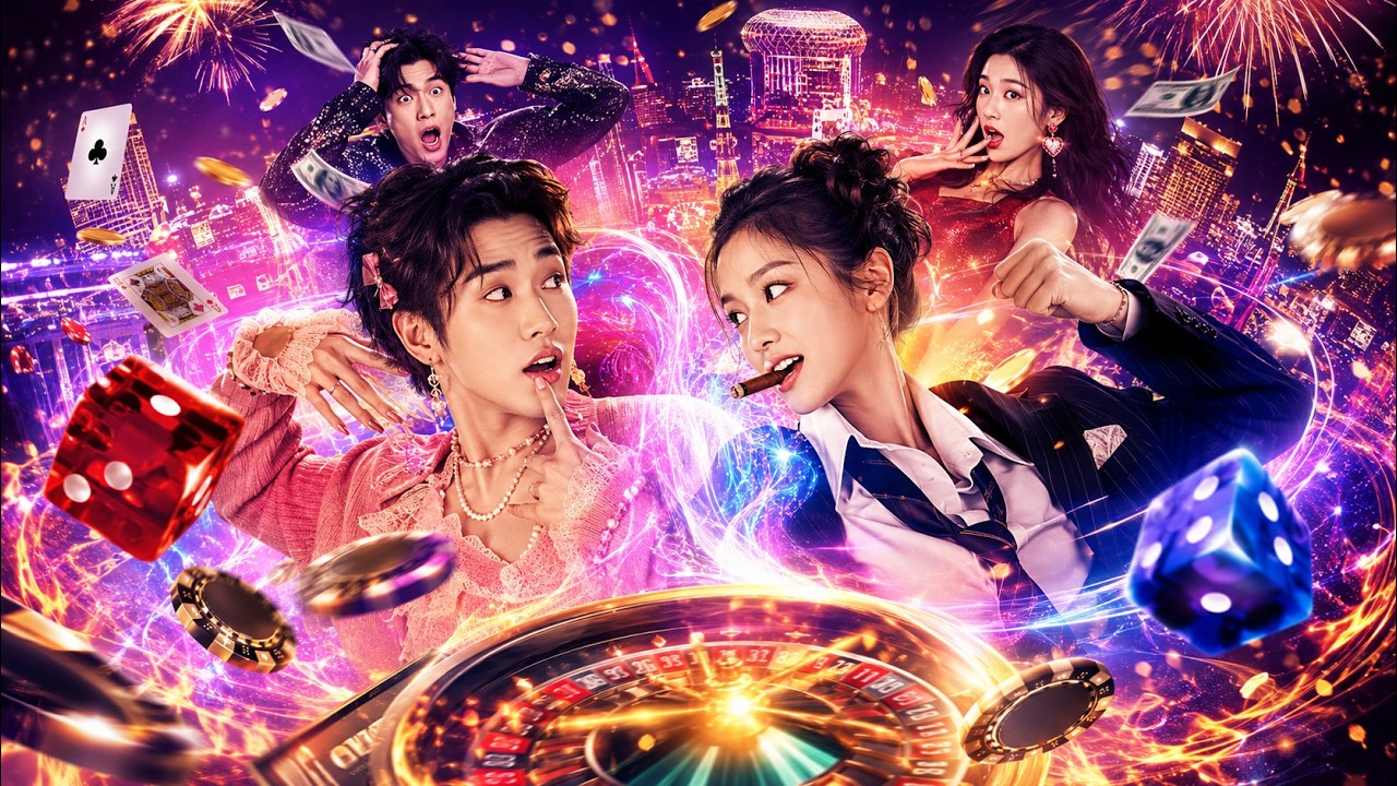 [FULL MOVIE]A Casino Bet Turned Into a Soul-Swap Love Disaster #fantasyromancestory #comedy