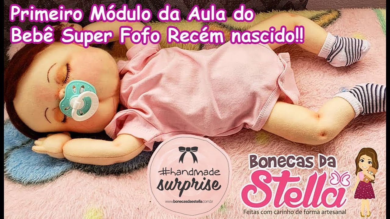 Aula do Bebê Super Fofo Recém Nascido!! Primeiro Módulo