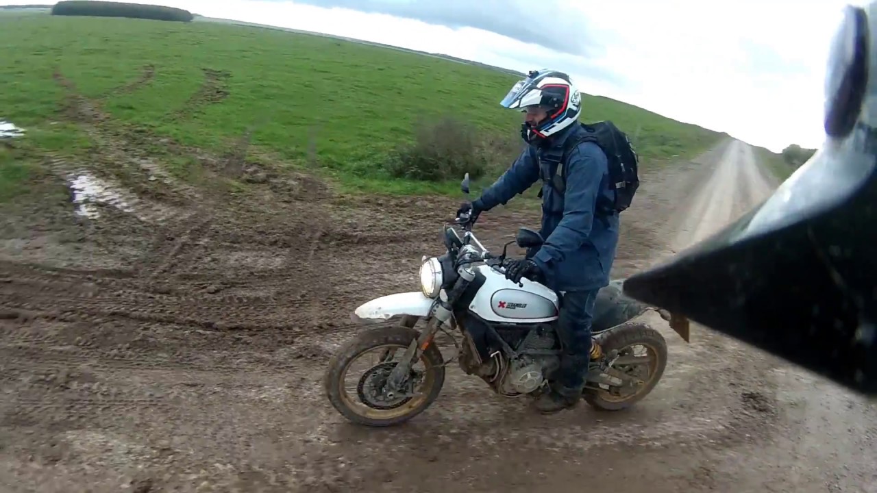 Riding the UK TET with a Ducati Scrambler Desert Sled