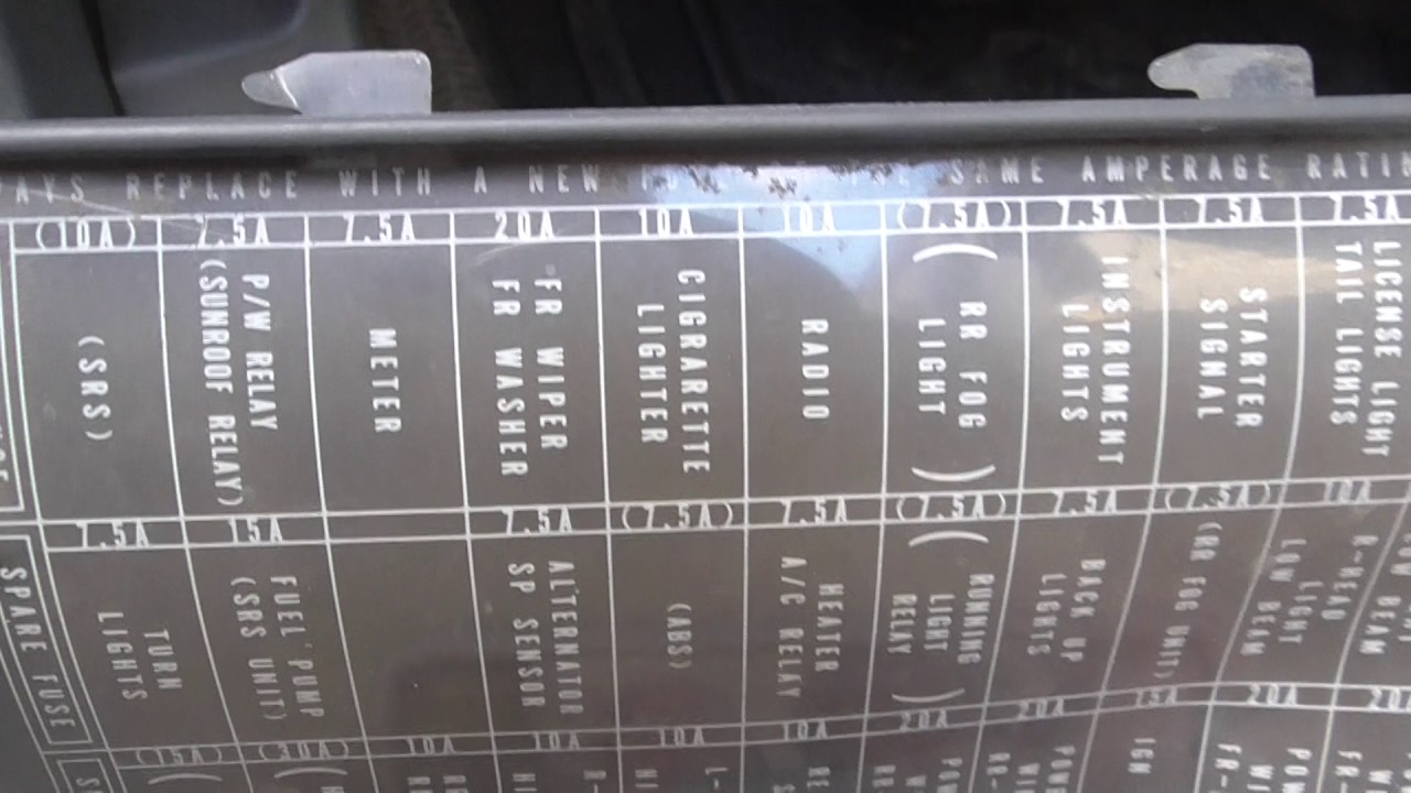 предохранитель на прикуриватель honda crv rd1