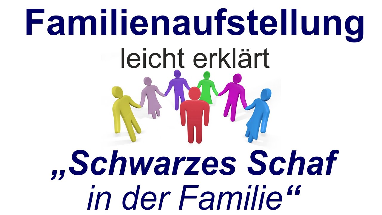 Familienaufstellung einfach erklärt: "Schwarzes Schaf in der Familie"