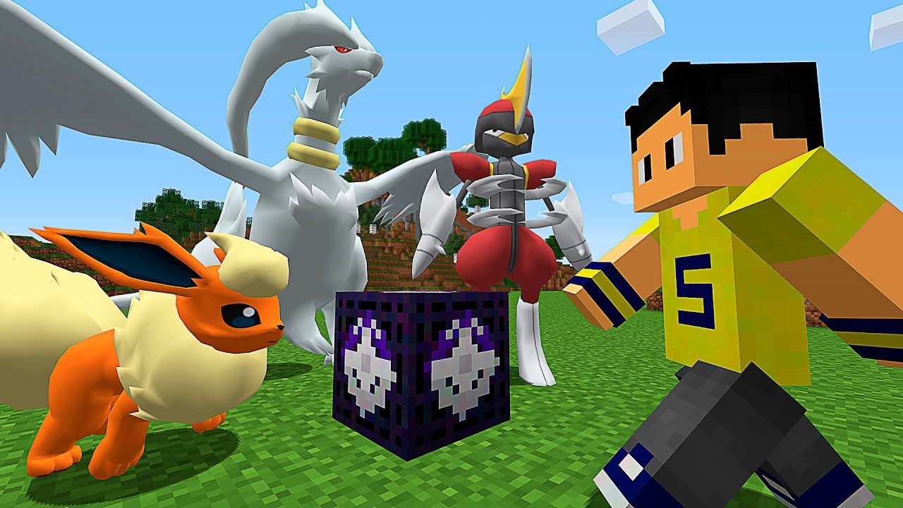 Gerador de Pokémon Infinitos no Minecraft Pixelmon